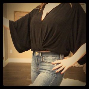 FREE PEOPLE Kimono Blouse Top